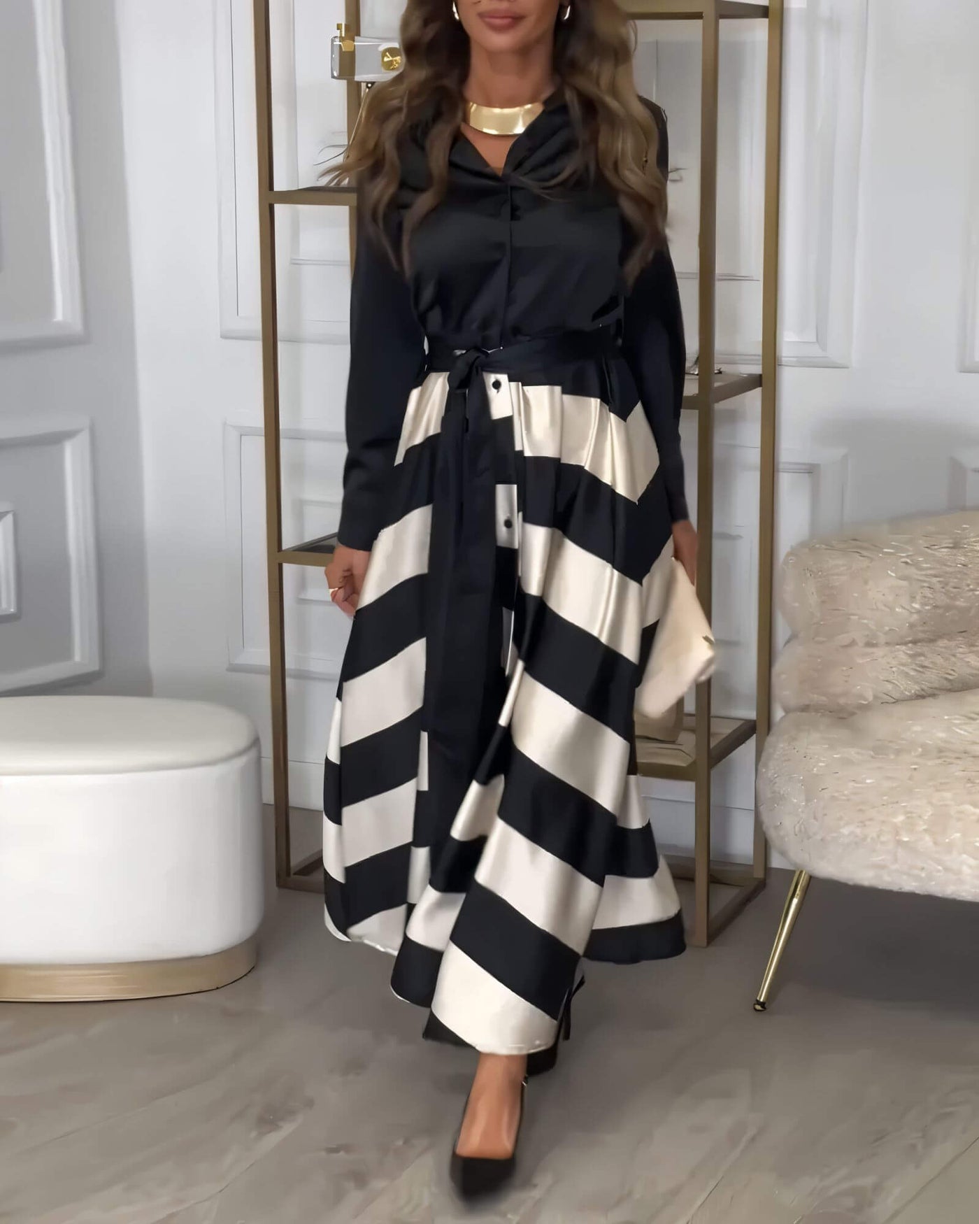 Peyton™ - Elegantes Satin-Set aus 2 Teilen