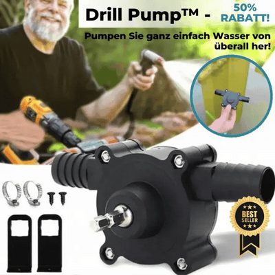 50% Rabatt | DrillPump™ - Wasserpumpe für die Bohrmaschine [Letzter Tag Rabatt]