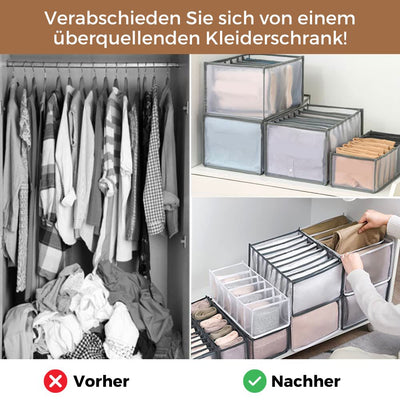 KleiderMax™ - Bringen Sie mühelos Ordnung in Ihren Kleiderschrank!