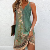 Isabel – Luftiges Damen Sommerkleid in Green