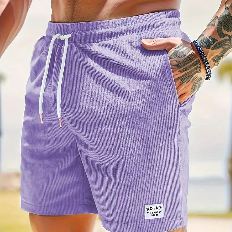 Zachary | Herren Shorts aus Cord mit leichtem Stretch und zeitloser Ästhetik