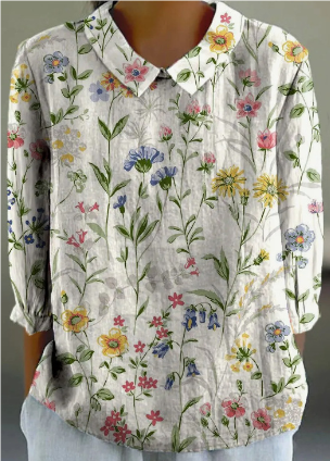 Jacqueline™ | Bluse mit Blumenmuster