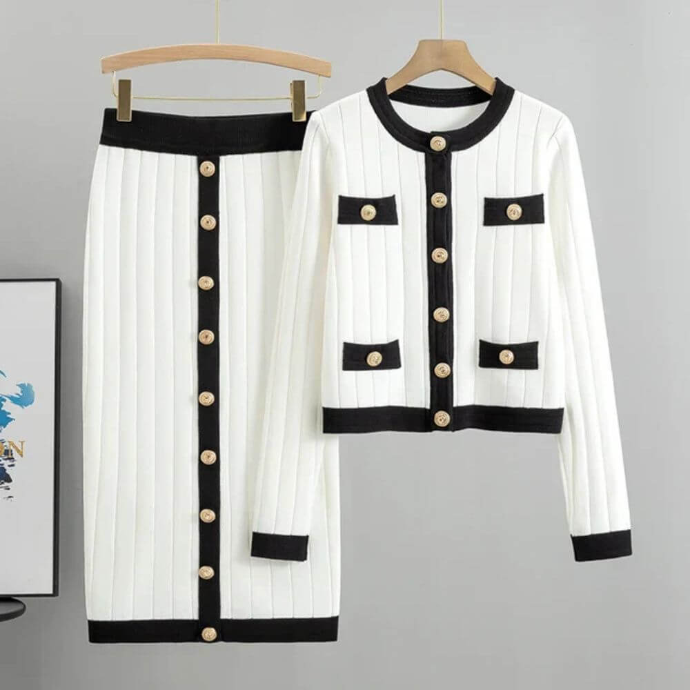 Rae™ - Elegantes Vintage-Zweiteiler-Set