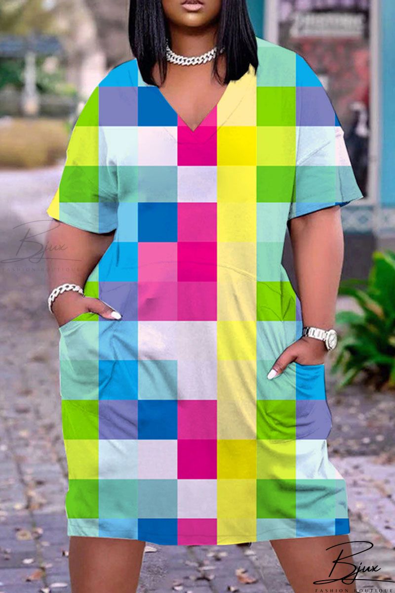 Evangeline™ Stil Mit Gemischten Mustern