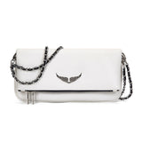 Ravenna | Schlanke Handtasche für Damen in Weiß