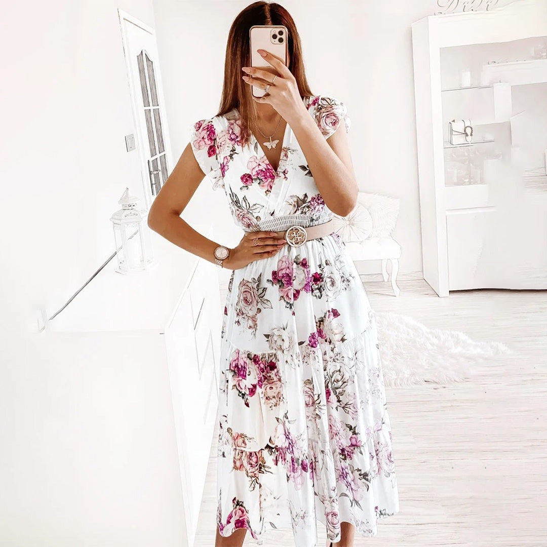 Lynette - Elegantes Midikleid