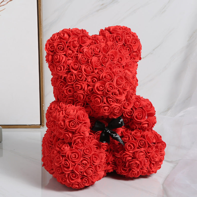 Rosenbear™ - Künstliche Schaumstoffblume Geschenk für Valentinstag