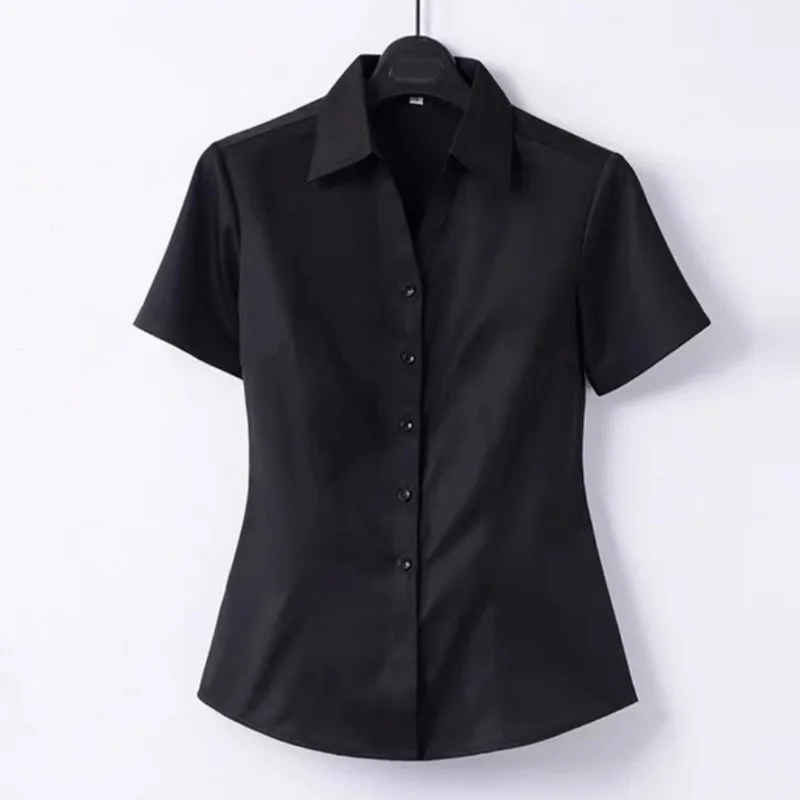 Avelena | Kurzarm Business Casual Shirt