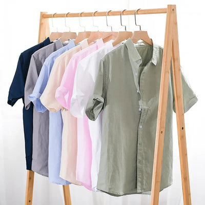 Kurzarm-Hemd mit Knopfleiste | Lässig und Stilvoll | Leichtes Material