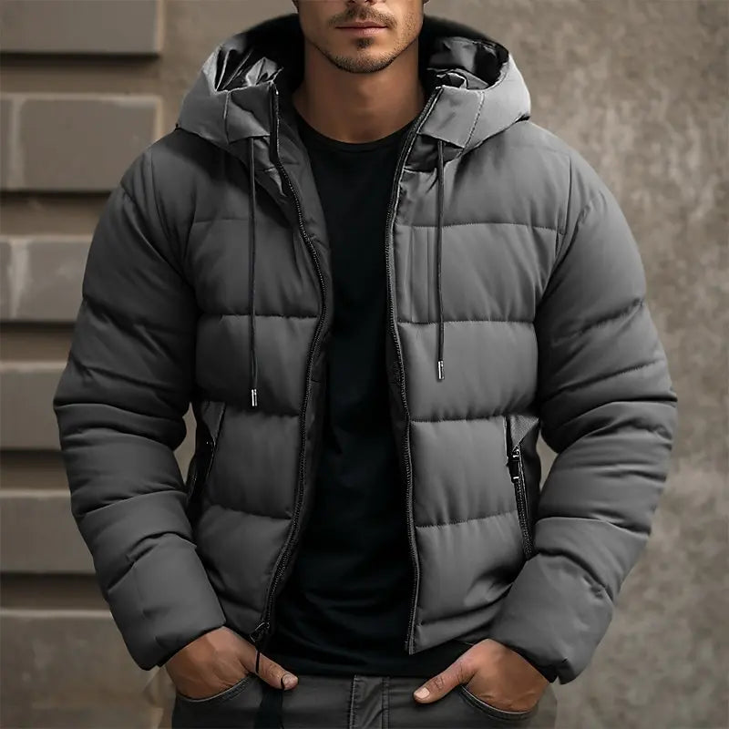 MerinoMoods™ Luxuriöse Puffer-Winterjacke für Männer