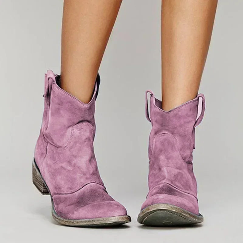 Giulia | Vintage Chic Ankle Cowboystiefel