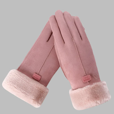 Trevor - Pelzige Winterhandschuhe