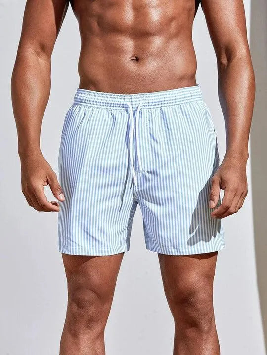 Gennaro | Streifen Badeshorts Badehose für Komfort und Stil
