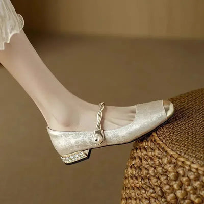 MARENNA | ELEGANTE FLACHE SCHUHE IM VINTAGE-LOOK