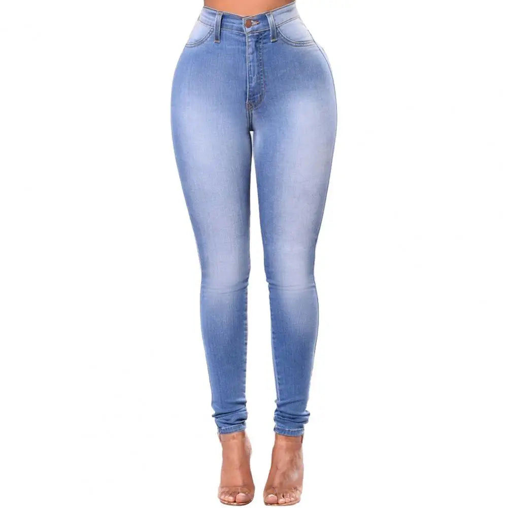 Heidi-Mode | Highwaist Elastische Trendy Jeans