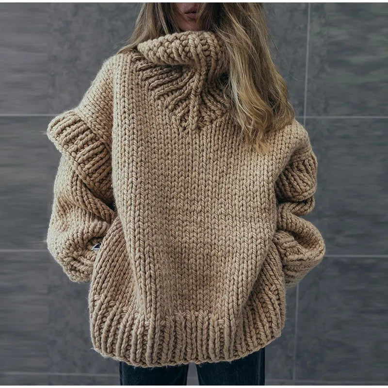Oversized-Strickpullover | Zeitlos und Stilvoll | Perfekt für den Winter