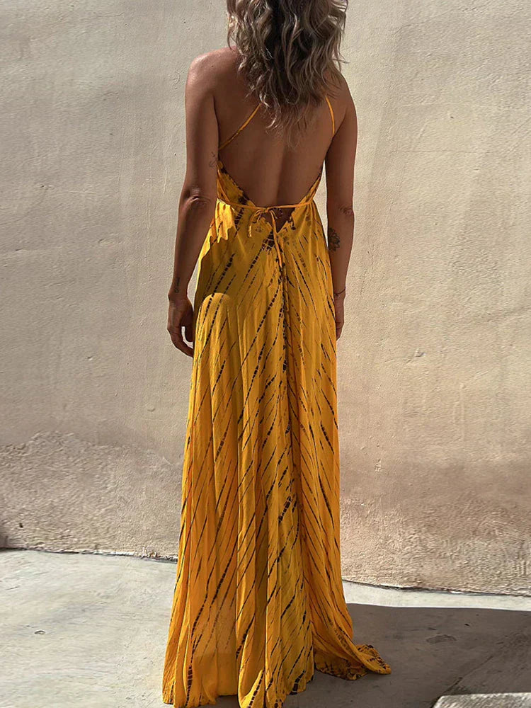 Ronata - Elegantes Boho Maxikleid Damen