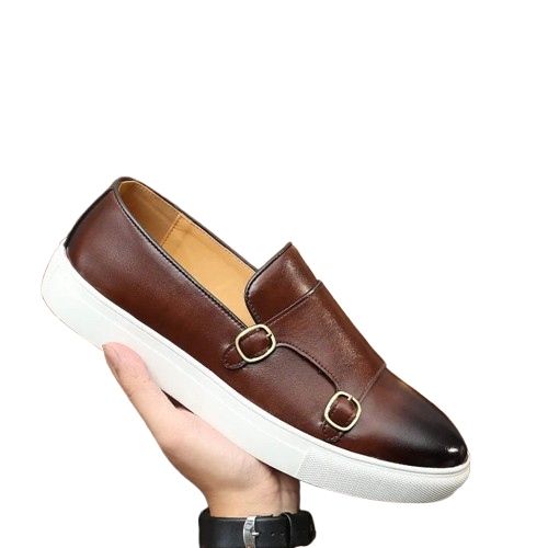 Buckleon - Sofistikierte Slipper mit Schnalle