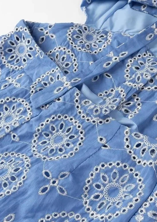 Maxi-Kleid mit Rüschen | Feminine Eleganz & Boho-Muster | Sommerlicher Charme