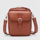 Elegante Schultertasche Damen in Braun