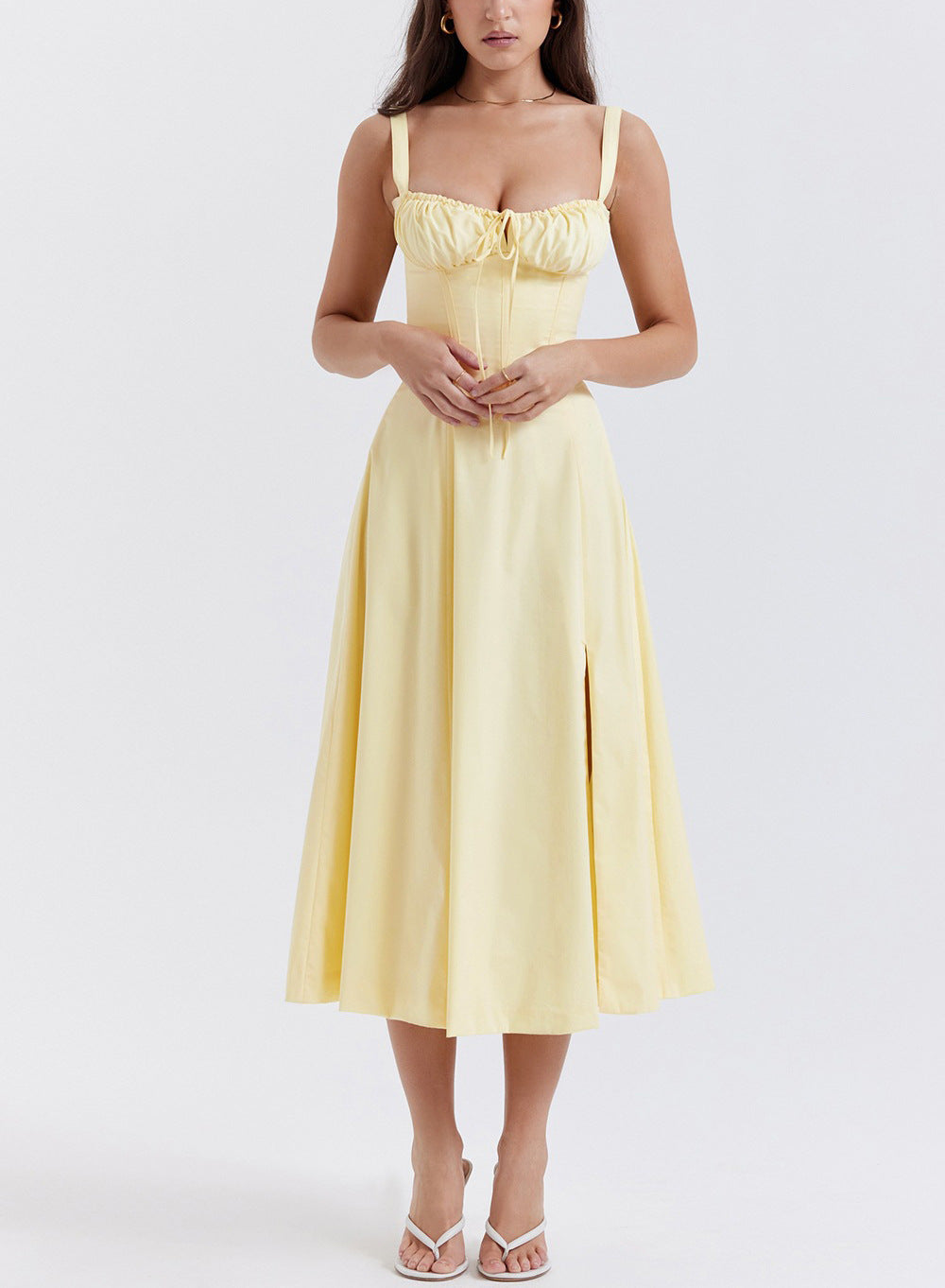 Chiara | Feminines Taillenkleid mit Bustier-Charme