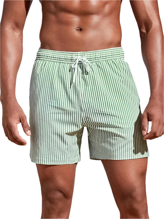 StripeFlex Herren-Schwimmshorts