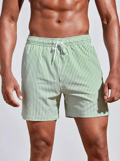 Gennaro | Streifen Badeshorts Badehose für Komfort und Stil
