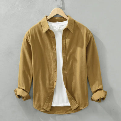 Langarm-Freizeit-Hemd | Lässig und Stilvoll | Weiches Material