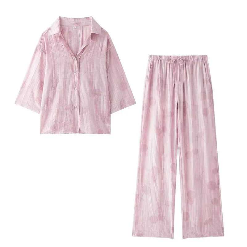 Daria | Mit Jacquard-Muster – Lässig & Schick für Frühling/Sommer