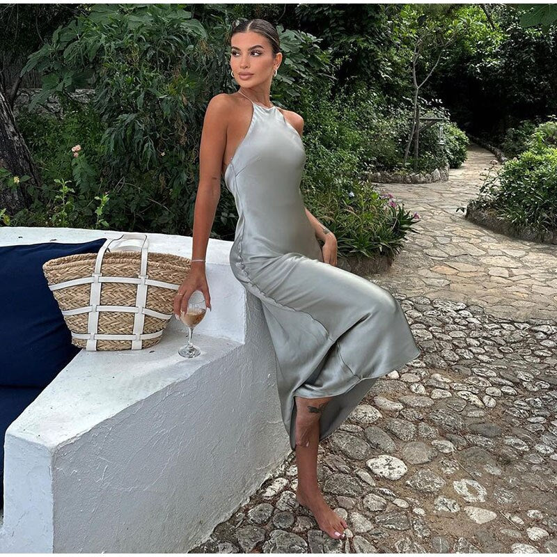 Myrna - Elegantes Ärmelloses Trägerkleid Klassisch