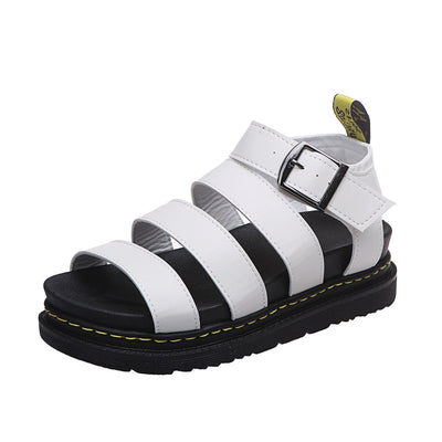 Loren - Bequeme Stilvolle Ledersandalen