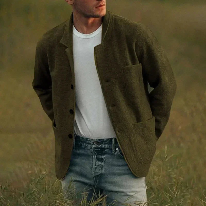 Leichte Freizeitjacke | Minimalistisches Design | Moderner Stil