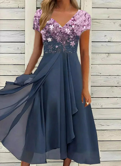 Mathilda | Damenkleid – Elegantes Festliches Kleid für Hochzeitsgäste, Vielseitig und Komfortabel