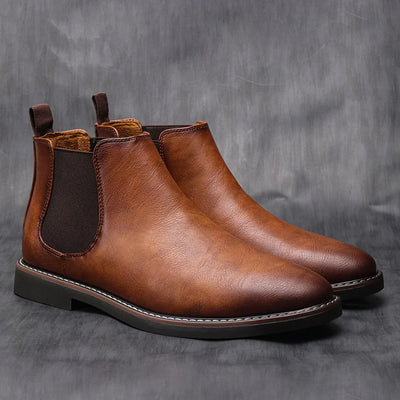 Ryder | Chelsea-Stiefel aus Hochwertigem Leder für Herren