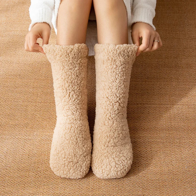 Flauschige Kuschelsocken | Für warme und gemütliche Füße | Komfortables Design