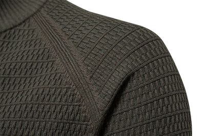 Strickjacke mit Stehkragen und Knopfdetails | Stilvoll und Vielseitig | Strukturierte Oberfläche