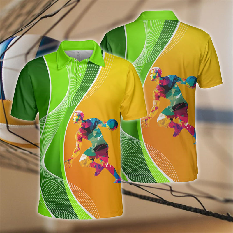 Avelena | Herren Volleyball- und Tennis-Poloshirt