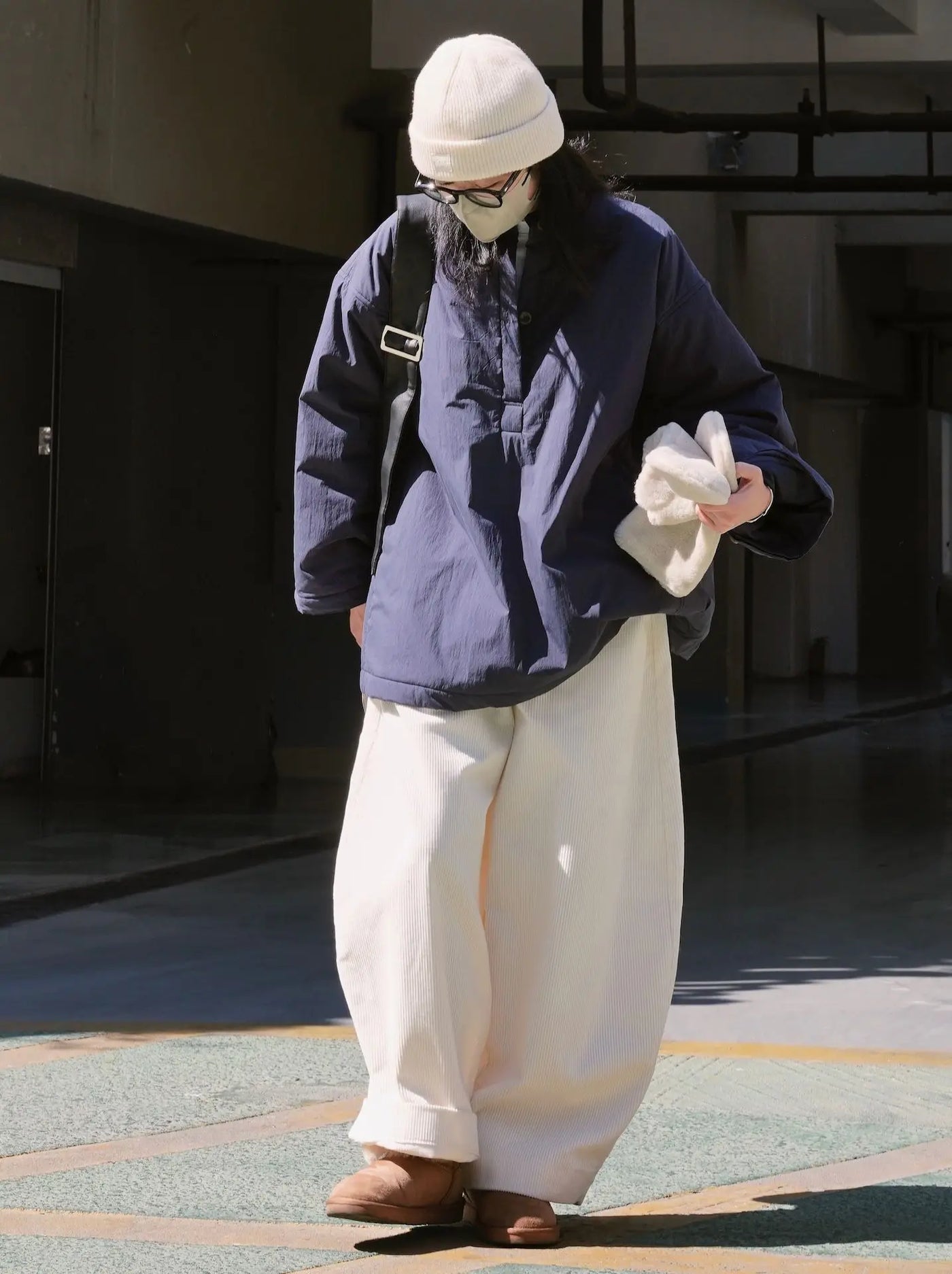 50 % Rabatt | Justina™ | Damen Winterjacke mit Stehkragen, lockerem Schnitt und Knöpfen