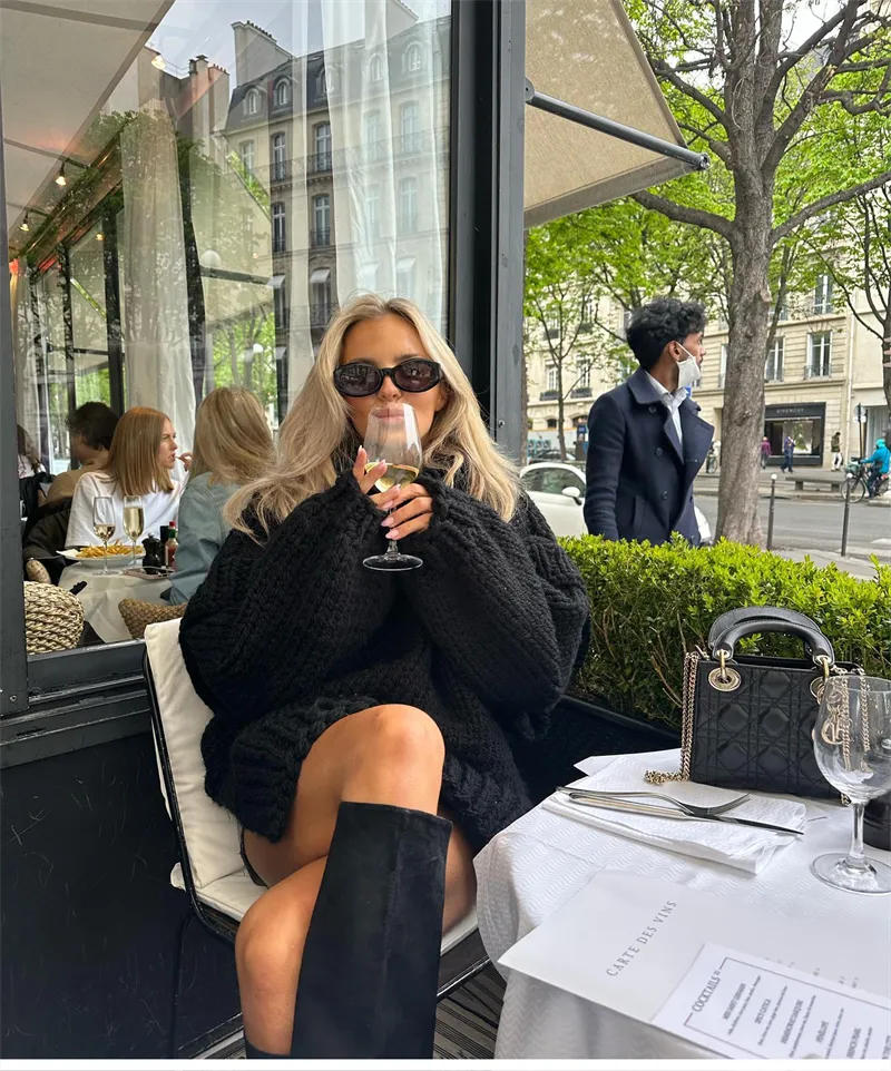 Oversized-Strickpullover | Zeitlos und Stilvoll | Perfekt für den Winter