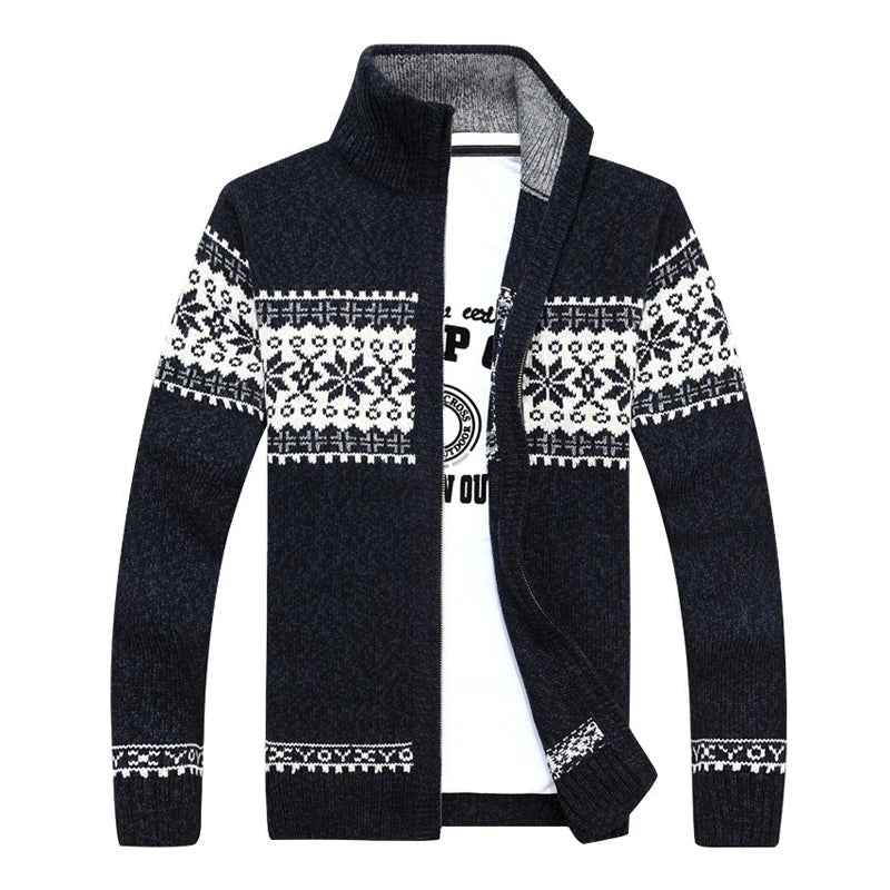 Jacob | Zip-Up Vintage Cardigan