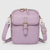 Elegante Schultertasche Damen in Rosa