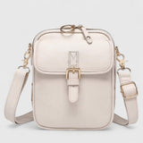 Elegante Schultertasche Damen in Weiß
