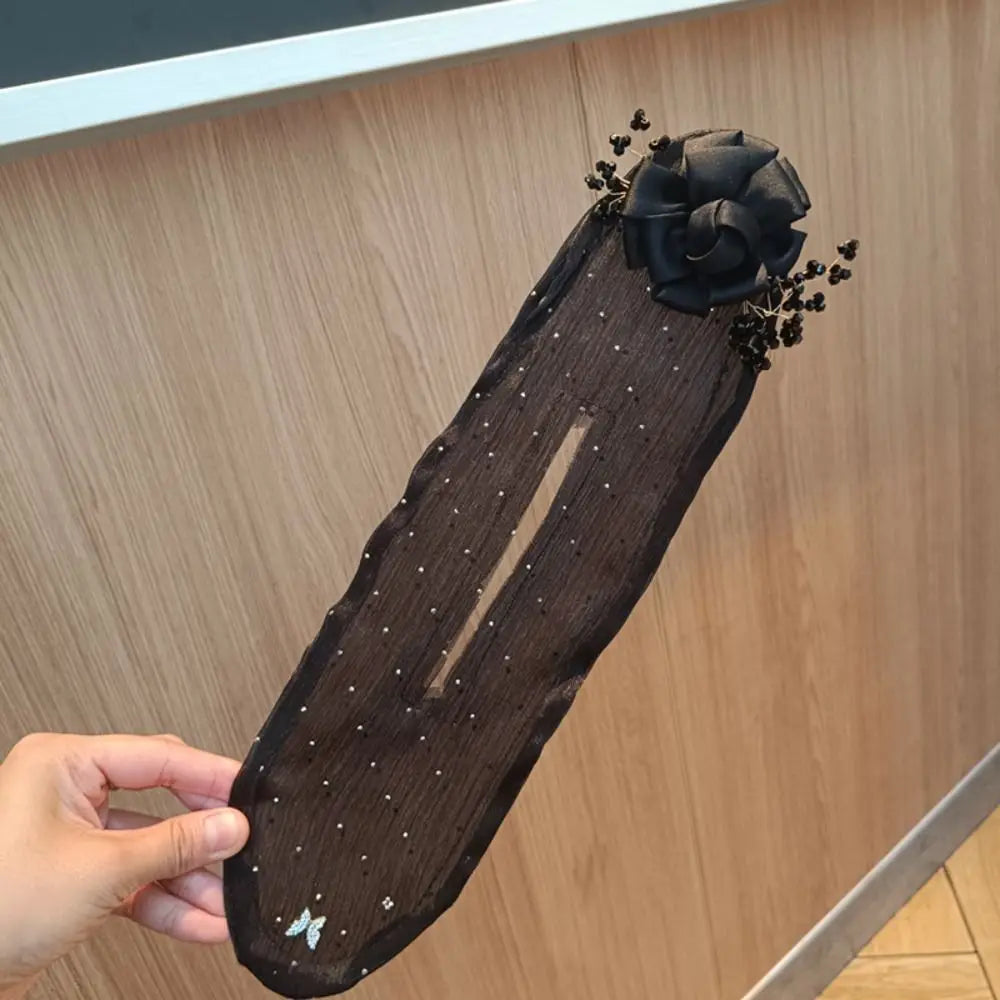 EasyLoop™ | Gefädeltes Stirnband mit Blumen