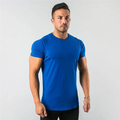 Herren Atmungsaktiv Sportlich T-Shirt | Kurzarm