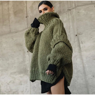 Oversized-Strickpullover | Zeitlos und Stilvoll | Perfekt für den Winter