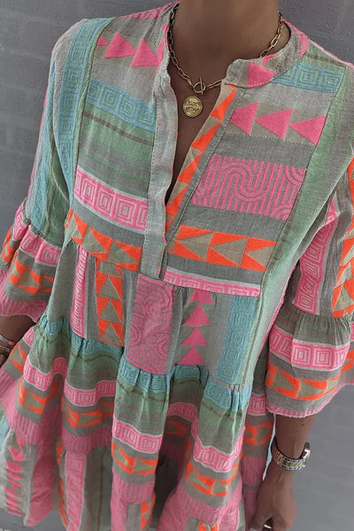 Kiki | Elegantes Frühlings-Midi-Kleid (Fast ausverkauft)