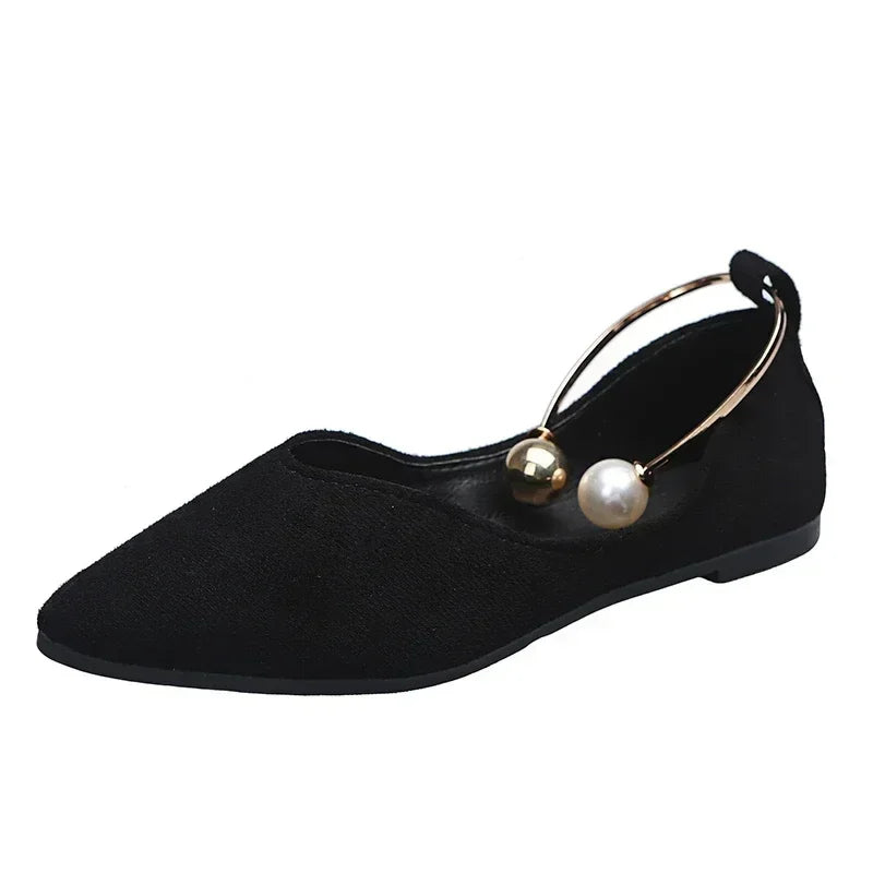 Gracia - Stilvolle Spitz zulaufende Ballerinas Damen