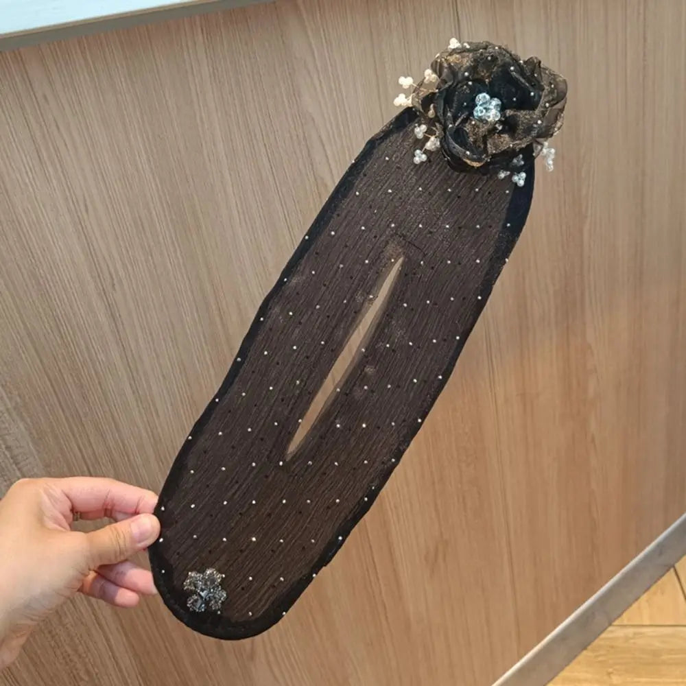 EasyLoop™ | Gefädeltes Stirnband mit Blumen