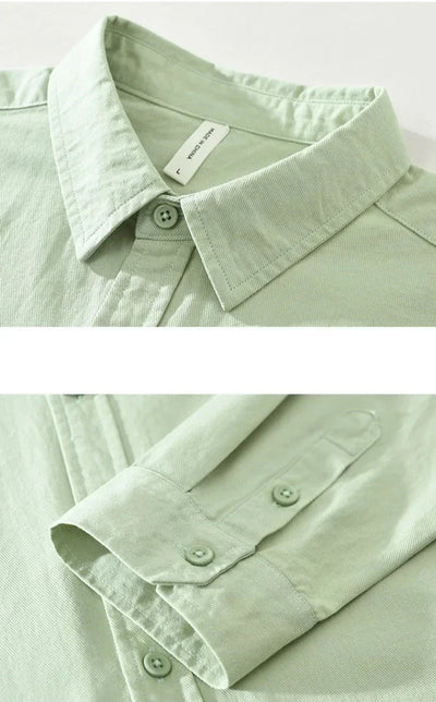 Langarm-Freizeit-Hemd | Lässig und Stilvoll | Weiches Material