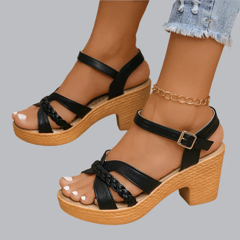 Traudlinde™ | Geflochtene Sandalen